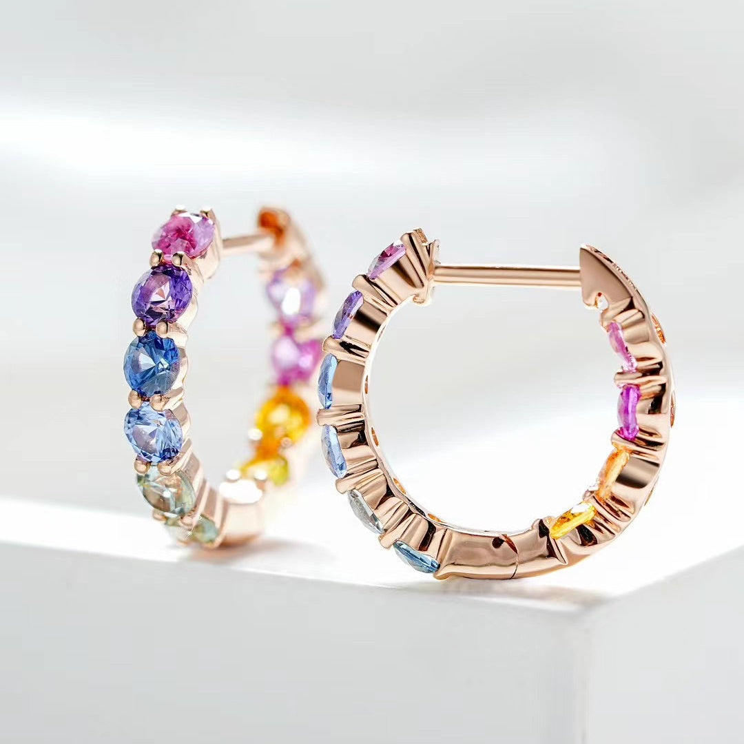 Chroma Hoop Earrings