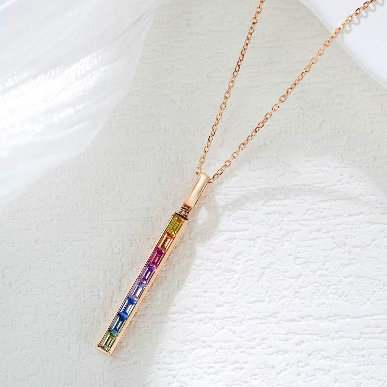 Chroma Line Necklace