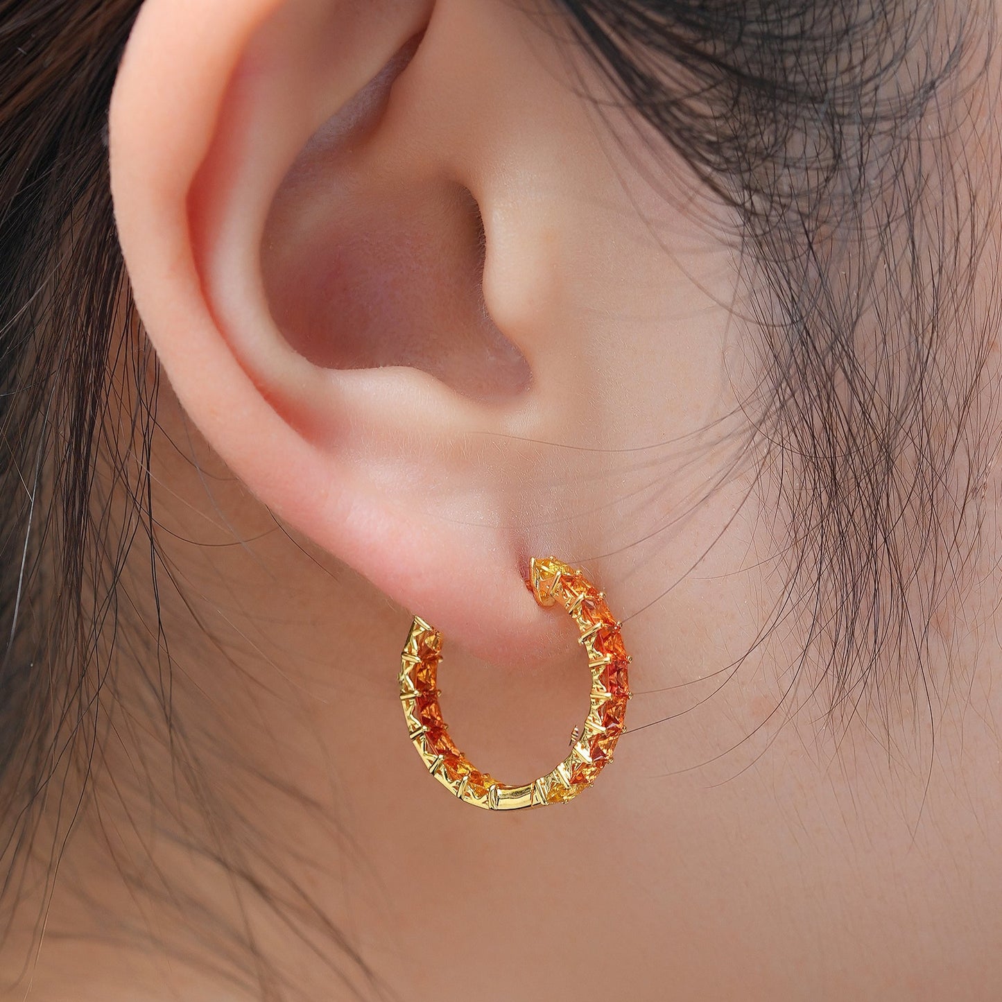 Chroma Hoop Earrings