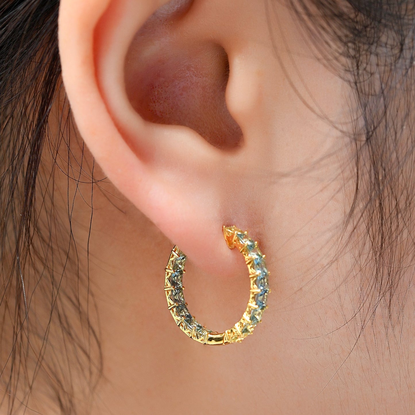 Chroma Hoop Earrings