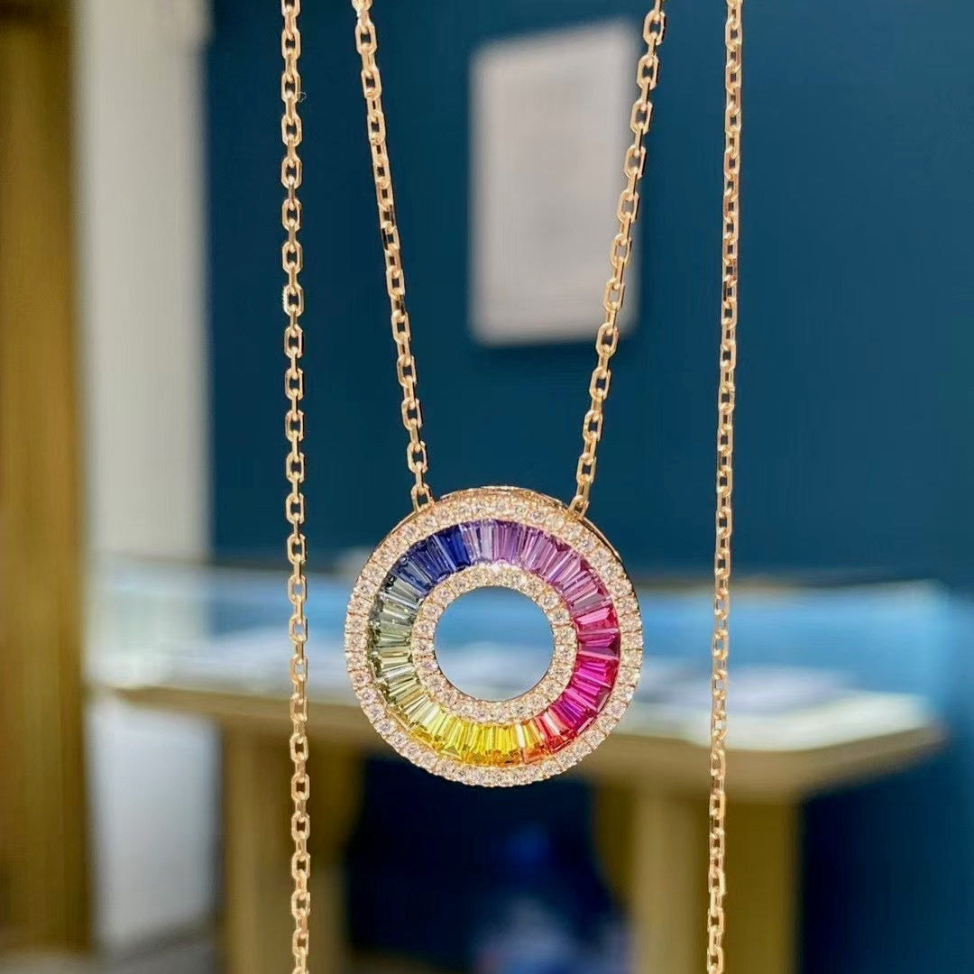 Chroma Halo Necklace