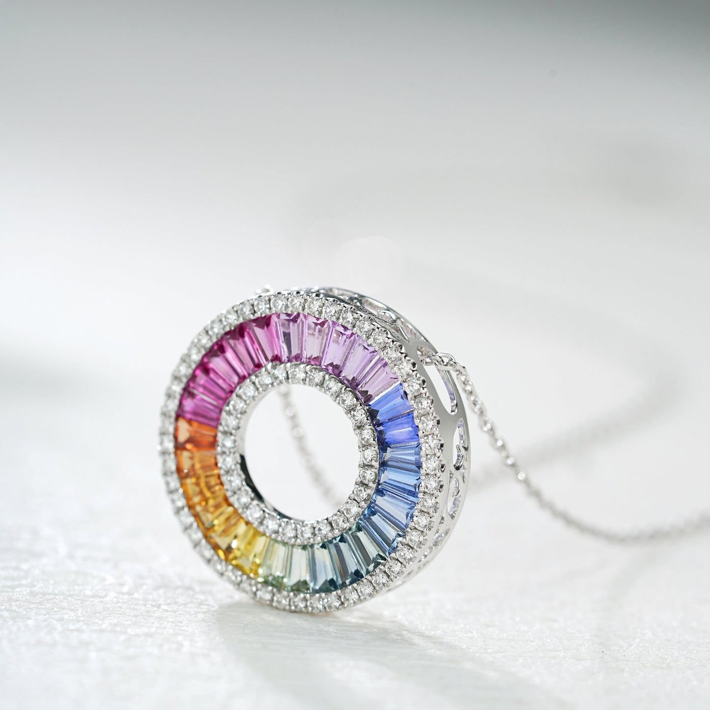 Chroma Halo Necklace