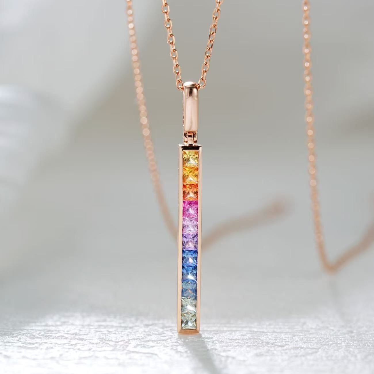 Chroma Line Necklace