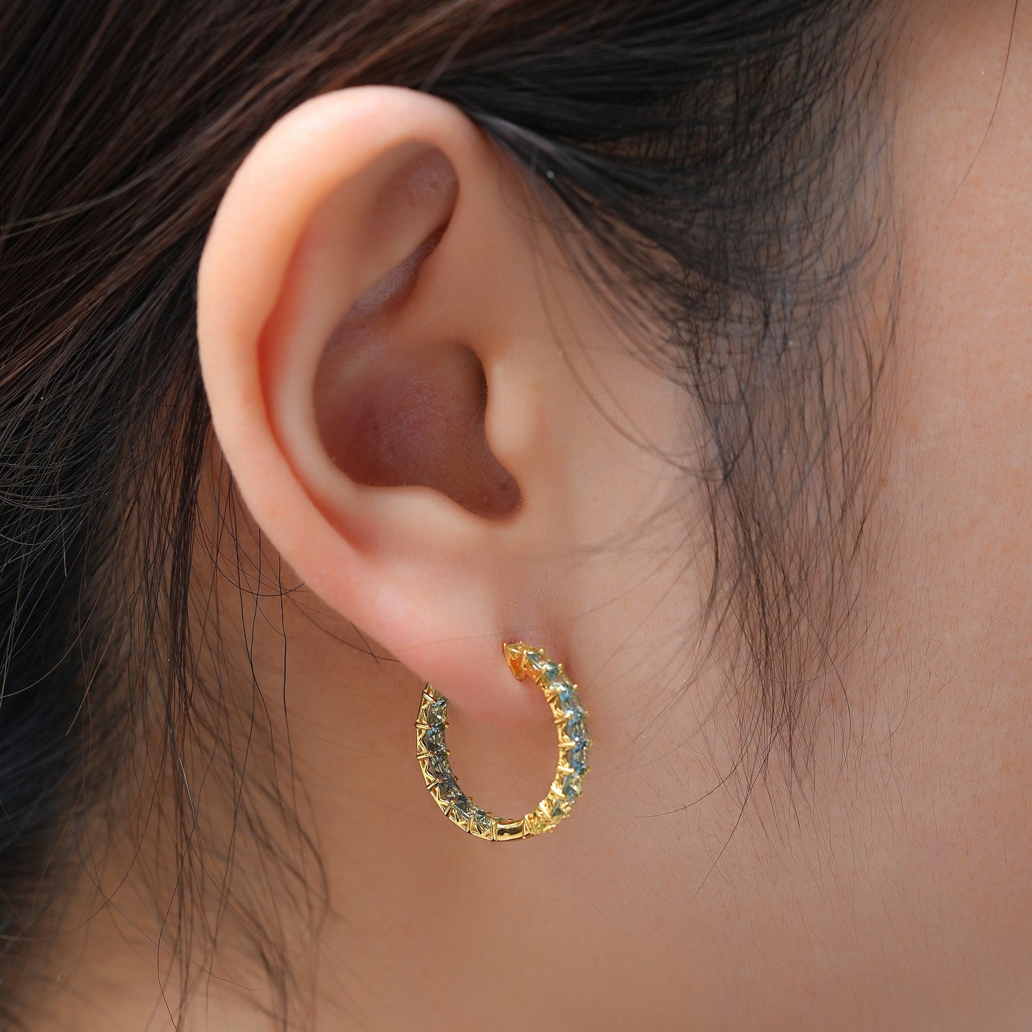 Chroma Hoop Earrings